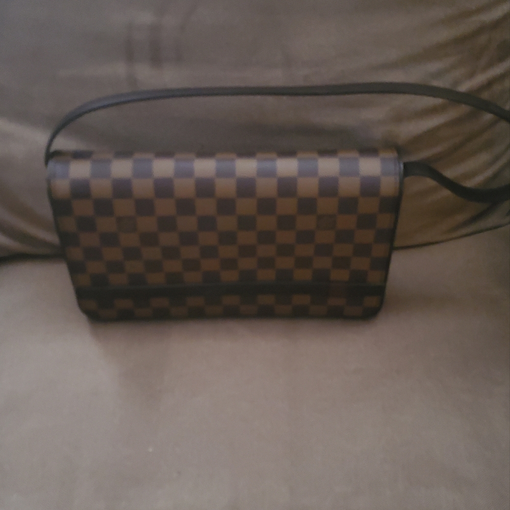 Louis Vuitton Damier Ebene Tribeca Long Bag